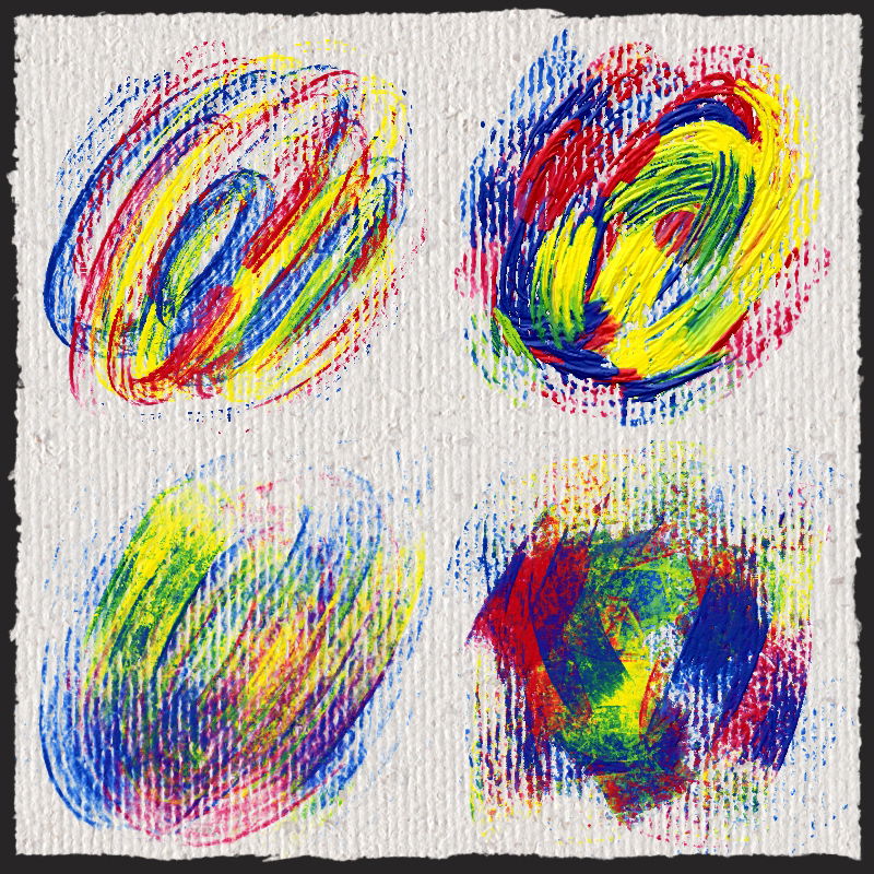 Oil on CA27 Canvas Herman